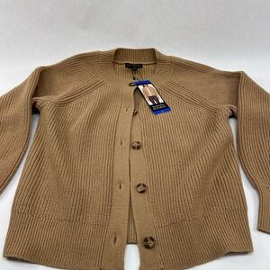 Banana Republic Camel Cardigan Sweater